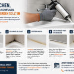 5 Anzeichen, dass Ihre Silikonfugen erneuert werden sollten