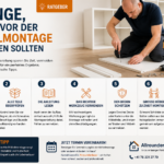 7 Dinge, die Sie vor der Möbelmontage beachten sollten